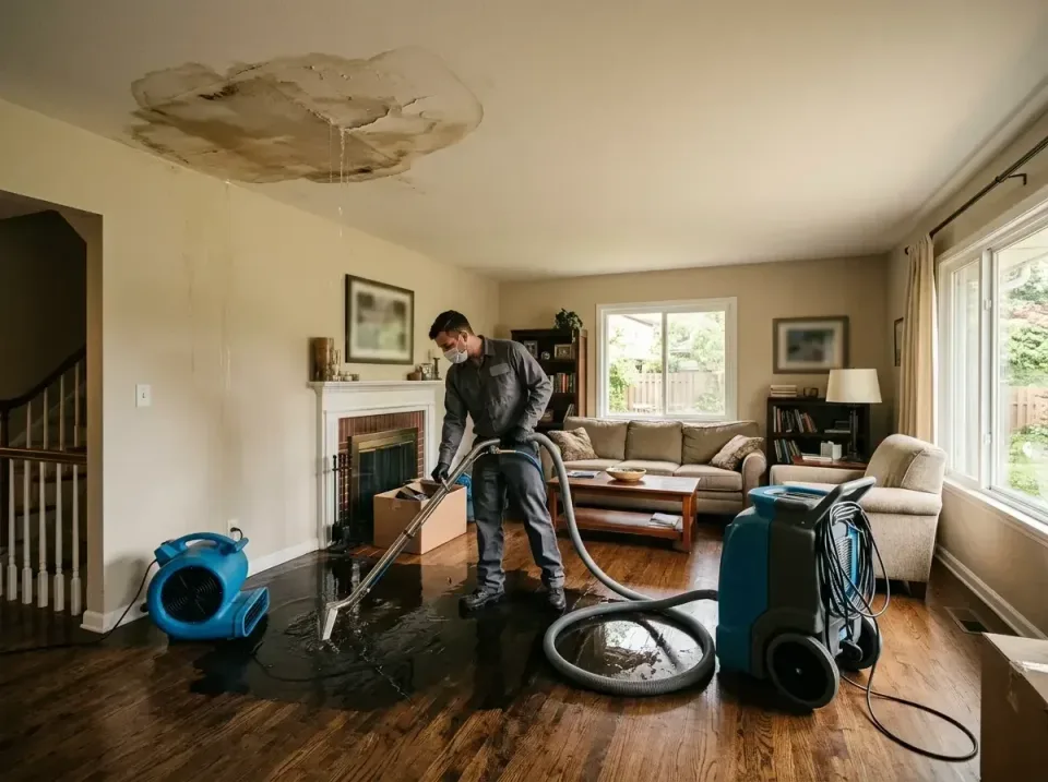 attic-pipe-burst-ceiling-drip-008 — frequently asked questions, Water Damage Restoration & Carpet Care in New Brighton, PA